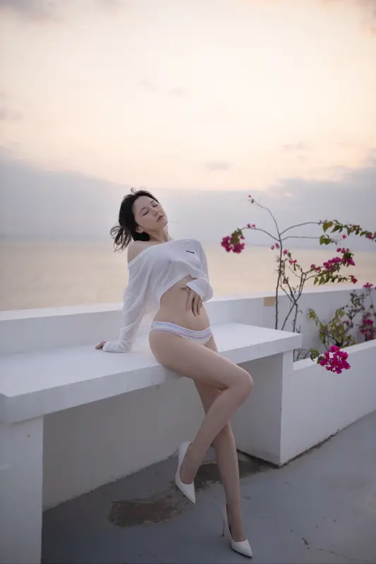 鱼子酱Fish（私拍）- NO.089 《白の梦》写真 12
